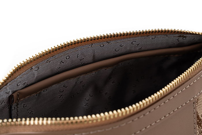 Vince Camuto Bolso Bandolera Visón de Polipiel 25x7x14 cm